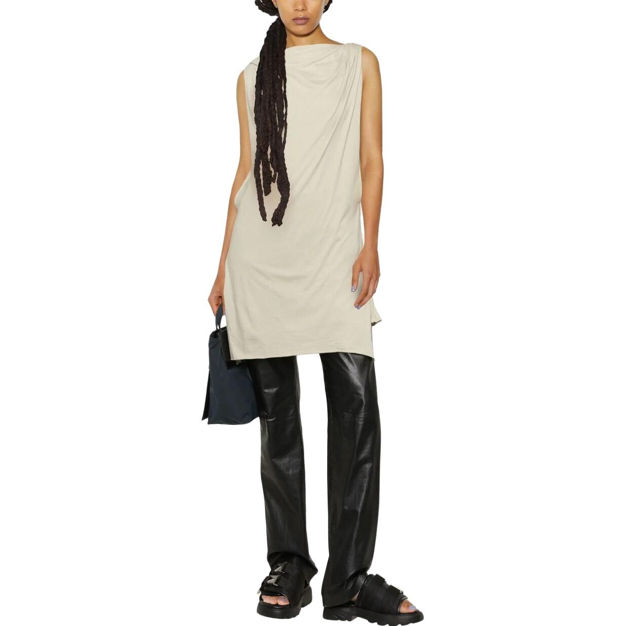 Платье без рукавов женское светло-коричневое Rick Owens Drkshdw
Платье без рукавов женское светло-коричневое Rick Owens Drkshdw