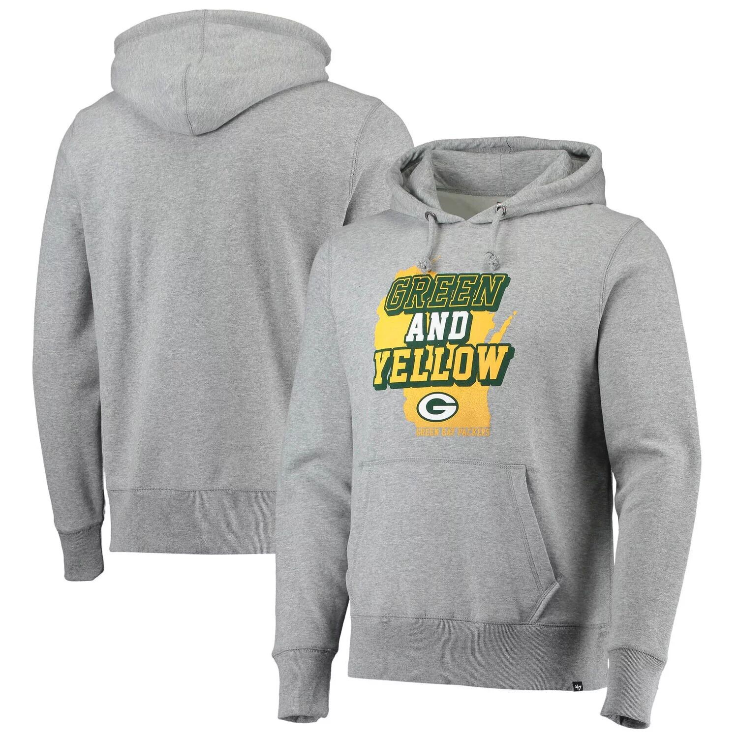 Мужская серая толстовка с капюшоном Green Bay Packers Team '47 Heathered Team Headline, Серый, Мужская серая толстовка с капюшоном Green Bay Packers Team '47 Heathered Team Headline
Мужская серая толстовка с капюшоном Green Bay Packers Team '47 Heathered Team Headline, Серый, Мужская серая толстовка с капюшоном Green Bay Packers Team '47 Heathered Team Headline