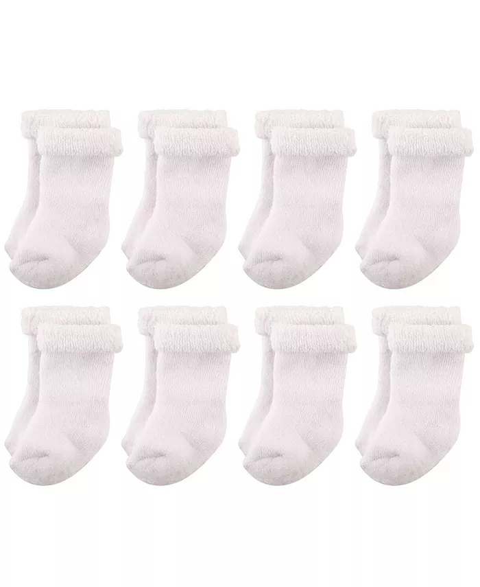Носки Hudson унисекс из плюшевой махровой ткани с отворотами, 8 пар, для мальчиков Hudson Baby, белый
Носки Hudson унисекс из плюшевой махровой ткани с отворотами, 8 пар, для мальчиков Hudson Baby, белый