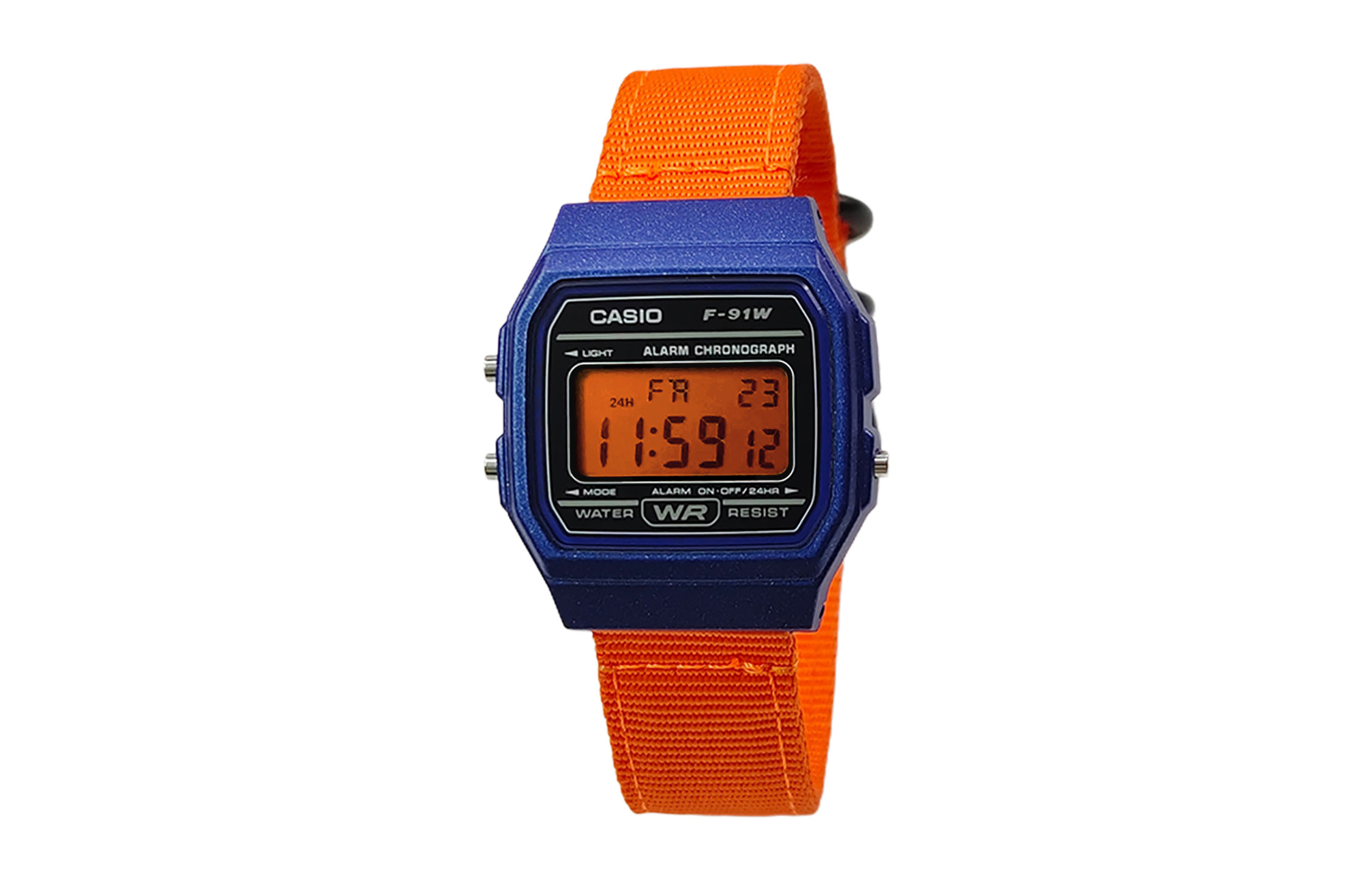 CASIO Мужские часы Retrofit Series с кварцевым механизмом и нейлоновым ремешком, черный циферблат
CASIO Мужские часы Retrofit Series с кварцевым механизмом и нейлоновым ремешком, черный циферблат