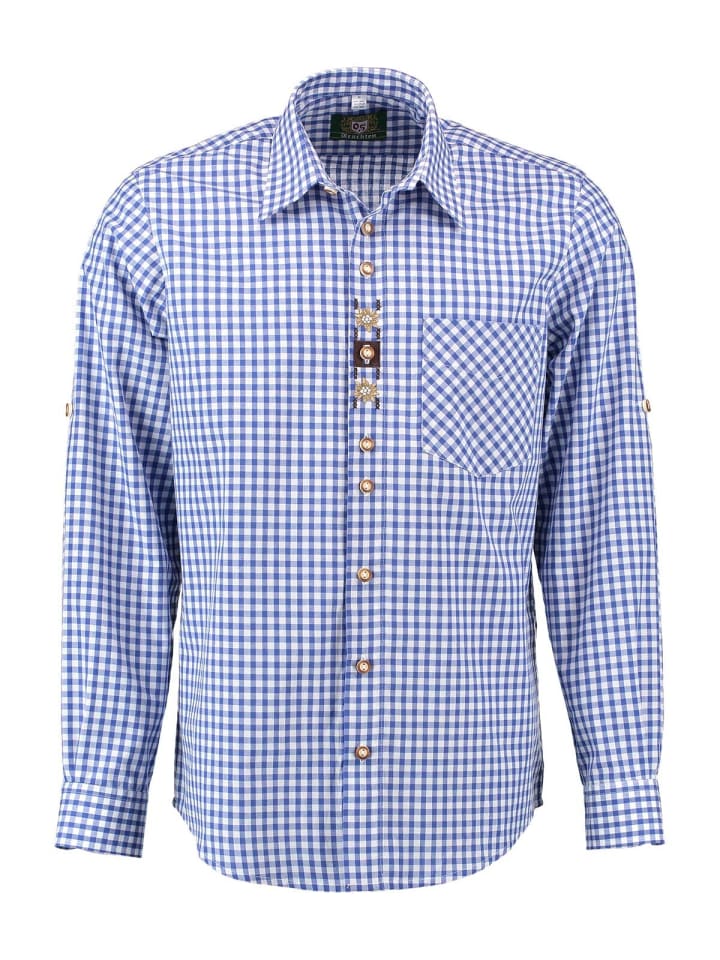 Традиционная рубашка 420007-2602 синего цвета Gipfelstürmer
Традиционная рубашка 420007-2602 синего цвета Gipfelstürmer