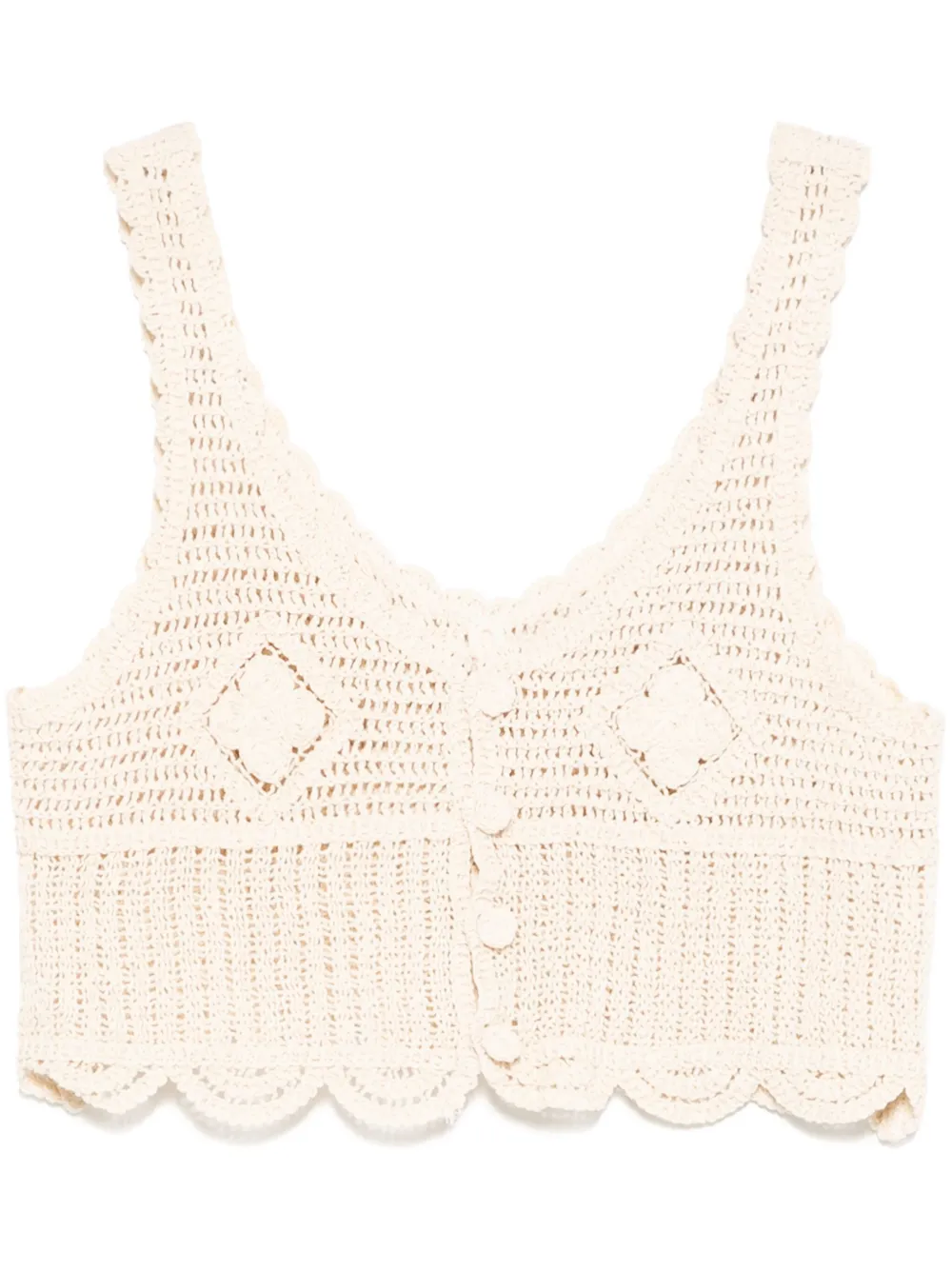 Топ в технике кроше Bambah, нейтральный
Топ в технике кроше Bambah, нейтральный