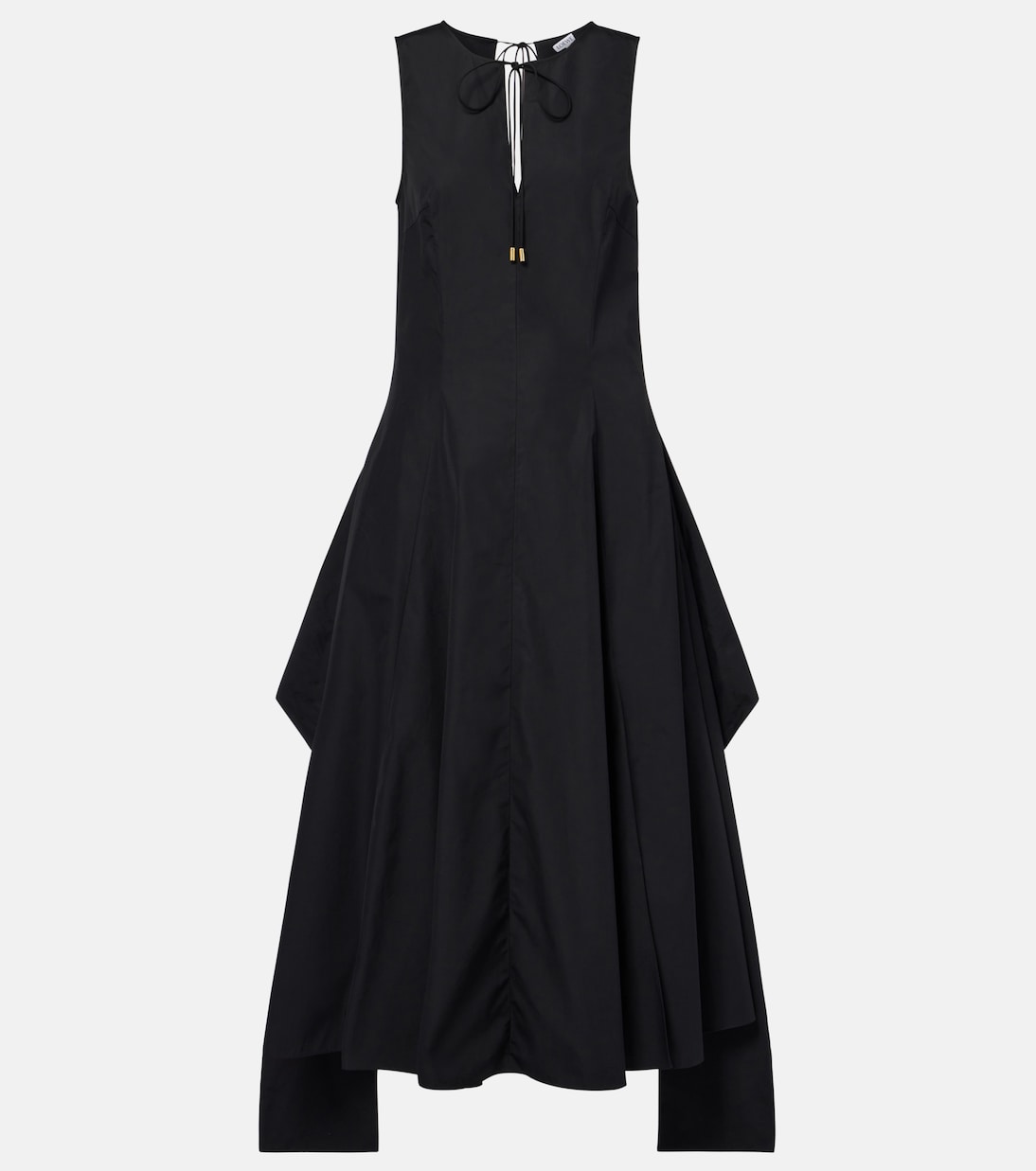 Платье-халат из хлопкового поплина Loewe, черный
Платье-халат из хлопкового поплина Loewe, черный