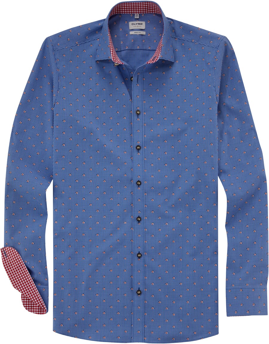 Рубашка обычного кроя на пуговицах OLYMP, синий
Рубашка обычного кроя на пуговицах OLYMP, синий