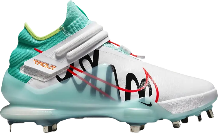 Бутсы Nike Force Zoom Trout 7 'White Aurora Green', белый
Бутсы Nike Force Zoom Trout 7 'White Aurora Green', белый