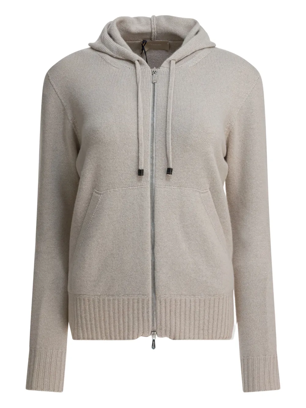 Кардиган на молнии с капюшоном Drumohr, бежевый
Кардиган на молнии с капюшоном Drumohr, бежевый