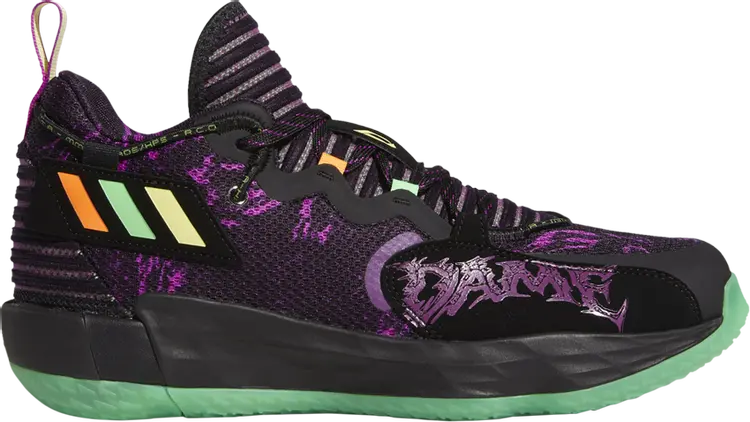 Кроссовки Adidas Dame 7 EXTPLY 'Halloween', черный
Кроссовки Adidas Dame 7 EXTPLY 'Halloween', черный