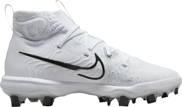 Бутсы Nike Alpha Huarache NXT MCS 'White Black', белый 
Бутсы Nike Alpha Huarache NXT MCS 'White Black', белый