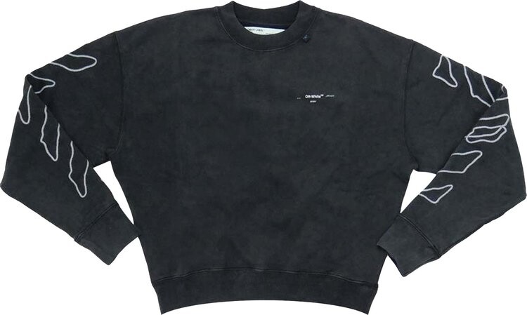 Толстовка Off-White Abstract Arrows Over Crewneck 'Black / White', черный
Толстовка Off-White Abstract Arrows Over Crewneck 'Black / White', черный