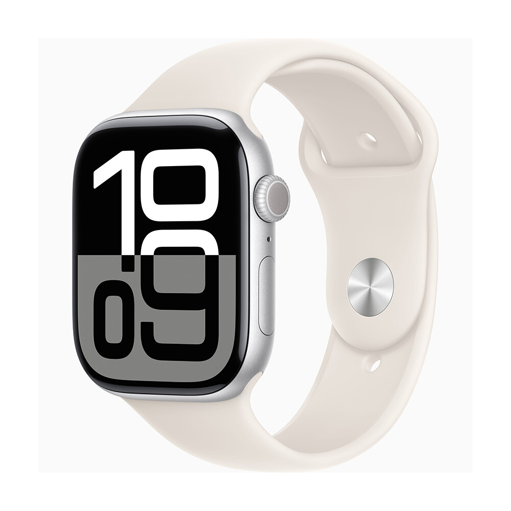 Умные часы Apple Watch Series 10 (GPS), 46 мм, Silver Aluminum Case/Starlight Sport Band - M/L, Бежевый, Умные часы Apple Watch Series 10 (GPS), 46 мм, Silver Aluminum Case/Starlight Sport Band - M/L
Умные часы Apple Watch Series 10 (GPS), 46 мм, Silver Aluminum Case/Starlight Sport Band - M/L, Бежевый, Умные часы Apple Watch Series 10 (GPS), 46 мм, Silver Aluminum Case/Starlight Sport Band - M/L