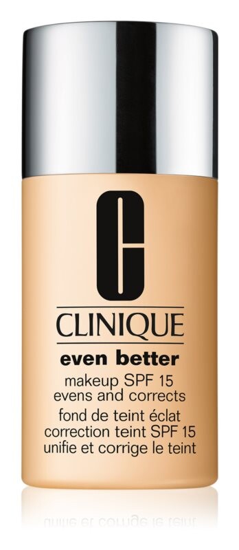 Корректирующий тональный крем SPF 15 Clinique Even Better™ Makeup SPF 15 Evens and Corrects, оттенок WN 56 Cashew 30 мл 
Корректирующий тональный крем SPF 15 Clinique Even Better™ Makeup SPF 15 Evens and Corrects, оттенок WN 56 Cashew 30 мл