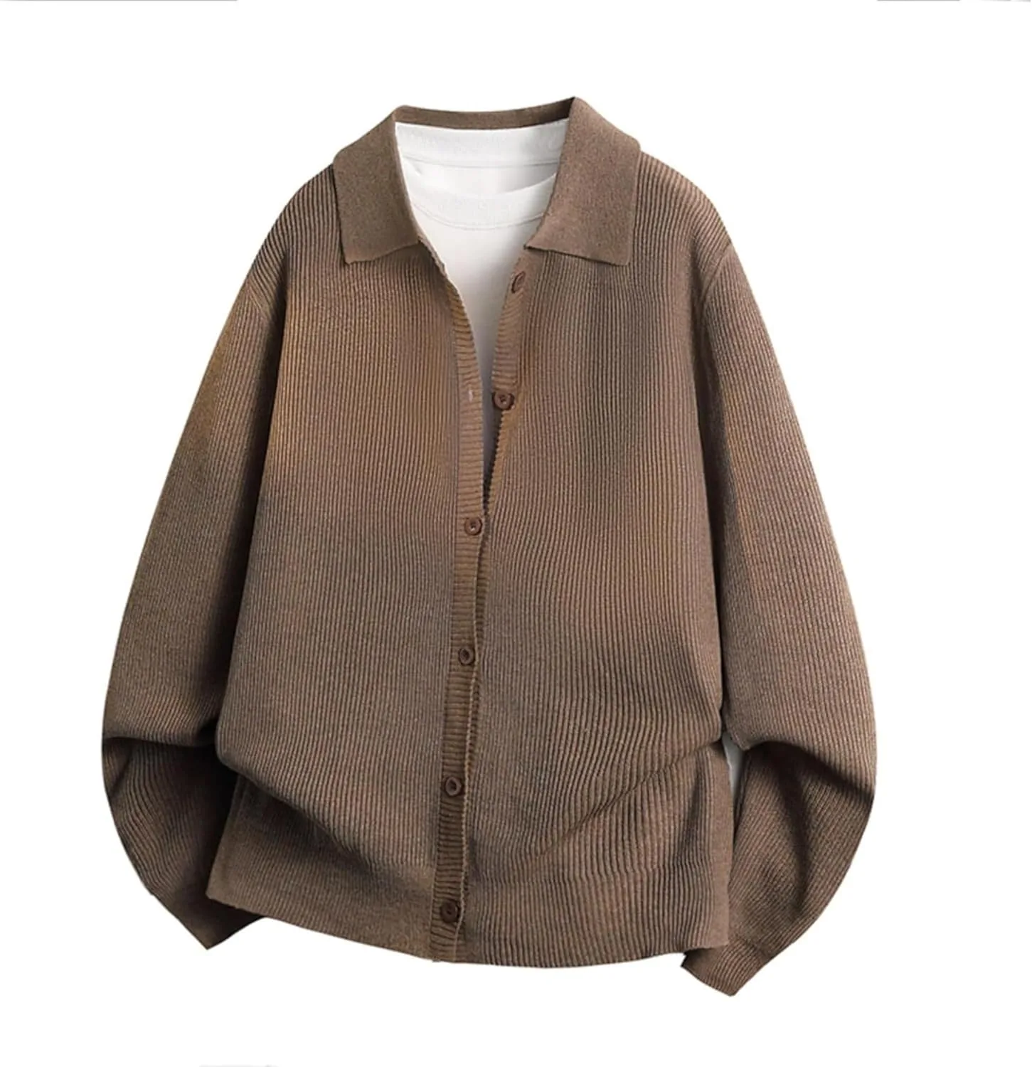 Мужской кардиган на пуговицах slim fit
Мужской кардиган на пуговицах slim fit