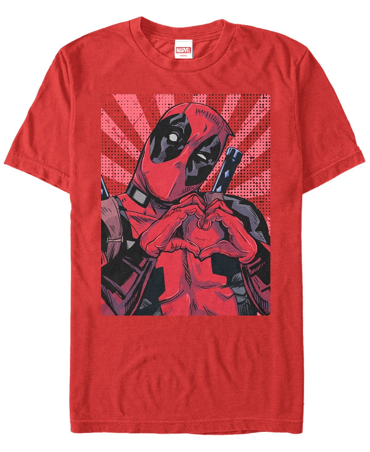 Мужская футболка с коротким рукавом marvel deadpool close to the heart Fifth Sun, красный
Мужская футболка с коротким рукавом marvel deadpool close to the heart Fifth Sun, красный