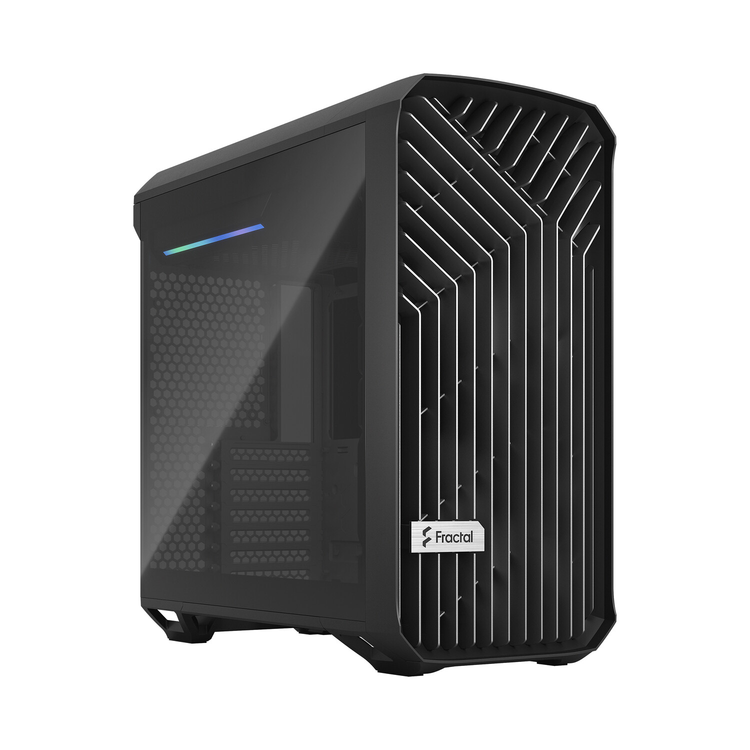 Корпус Fractal Design Torrent Compact, Mid Tower, чёрный, тёмное стекло
Корпус Fractal Design Torrent Compact, Mid Tower, чёрный, тёмное стекло