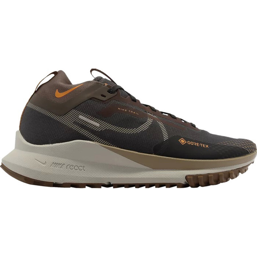 Кроссовки Nike React Pegasus Trail 4 Gore-Tex 'Anthracite Ale Brown', черный/серый/мультиколор
Кроссовки Nike React Pegasus Trail 4 Gore-Tex 'Anthracite Ale Brown', черный/серый/мультиколор