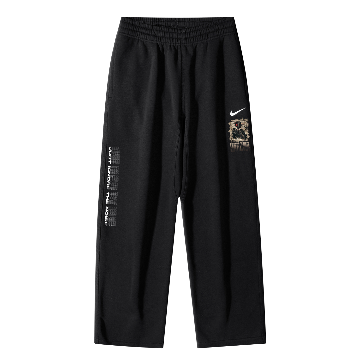 Nike Клубные брюки AS OH Pant Swoosh NF вязаные спортивные штаны Unisex черные
Nike Клубные брюки AS OH Pant Swoosh NF вязаные спортивные штаны Unisex черные