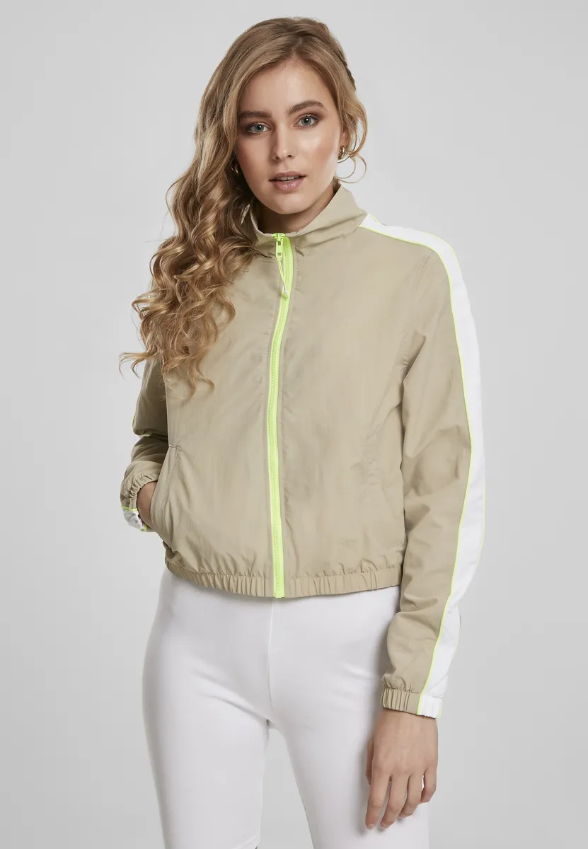 Куртка всепогодная URBAN CLASSICS " Urban Classics Women's Ladies Short Piped Track Jacket" (1 шт.), без капюшона, цвет Concrete/Electriclime
Куртка всепогодная URBAN CLASSICS " Urban Classics Women's Ladies Short Piped Track Jacket" (1 шт.), без капюшона, цвет Concrete/Electriclime