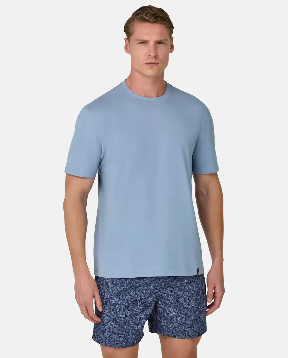 Мужская футболка из эластичного хлопка супима Boggi Milano, индиго/синий
Мужская футболка из эластичного хлопка супима Boggi Milano, индиго/синий