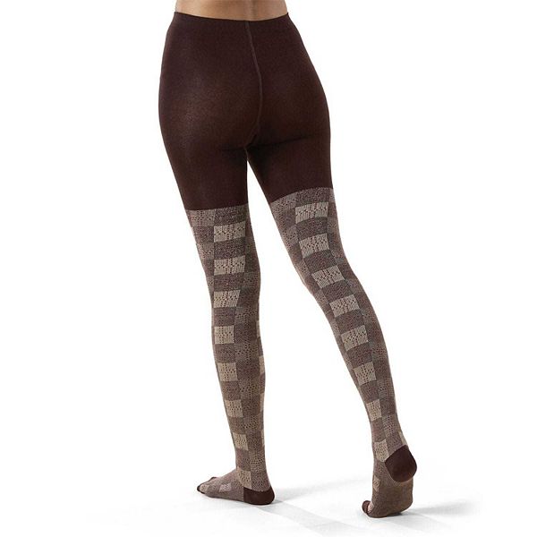 Женские ретро-колготки из хлопковой смеси в клетку Memoi, Brown
Женские ретро-колготки из хлопковой смеси в клетку Memoi, Brown