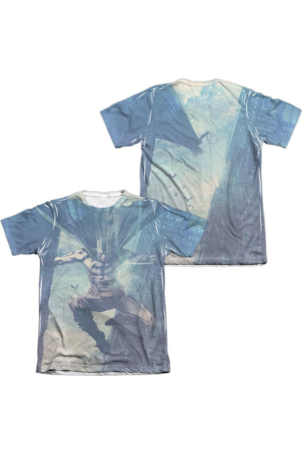 Футболка с коротким рукавом из полиэстера/хлопка для взрослых с принтом «Небоскребы Бэтмена» (спереди/сзади) Gildan, белый
Футболка с коротким рукавом из полиэстера/хлопка для взрослых с принтом «Небоскребы Бэтмена» (спереди/сзади) Gildan, белый