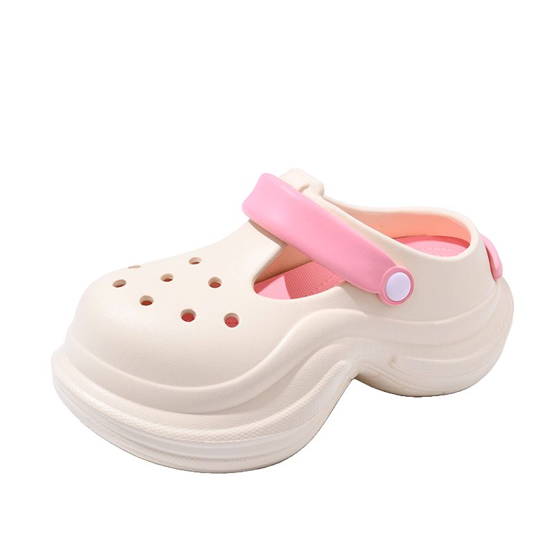 Подростковые противоскользящие, износостойкие, упругие, дышащие, увеличивающие рост детские сабо Wooden houses, бежевый/розовый
Подростковые противоскользящие, износостойкие, упругие, дышащие, увеличивающие рост детские сабо Wooden houses, бежевый/розовый