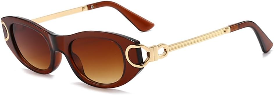 Ретро овальные солнцезащитные очки для женщин в стиле 90-х, классическая оправа «кошачий глаз», модные винтажные солнцезащитные очки с золотистым металлическим покрытием BS1800S BAODAREN, Brown/Brown Gradient
Ретро овальные солнцезащитные очки для женщин в стиле 90-х, классическая оправа «кошачий глаз», модные винтажные солнцезащитные очки с золотистым металлическим покрытием BS1800S BAODAREN, Brown/Brown Gradient