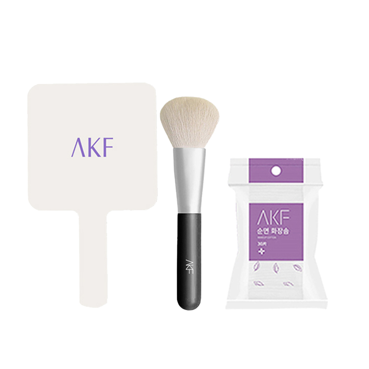 Ручное зеркало, ватные диски и набор кистей для макияжа три предмета набор инструментов для макияжа AKF
Ручное зеркало, ватные диски и набор кистей для макияжа три предмета набор инструментов для макияжа AKF