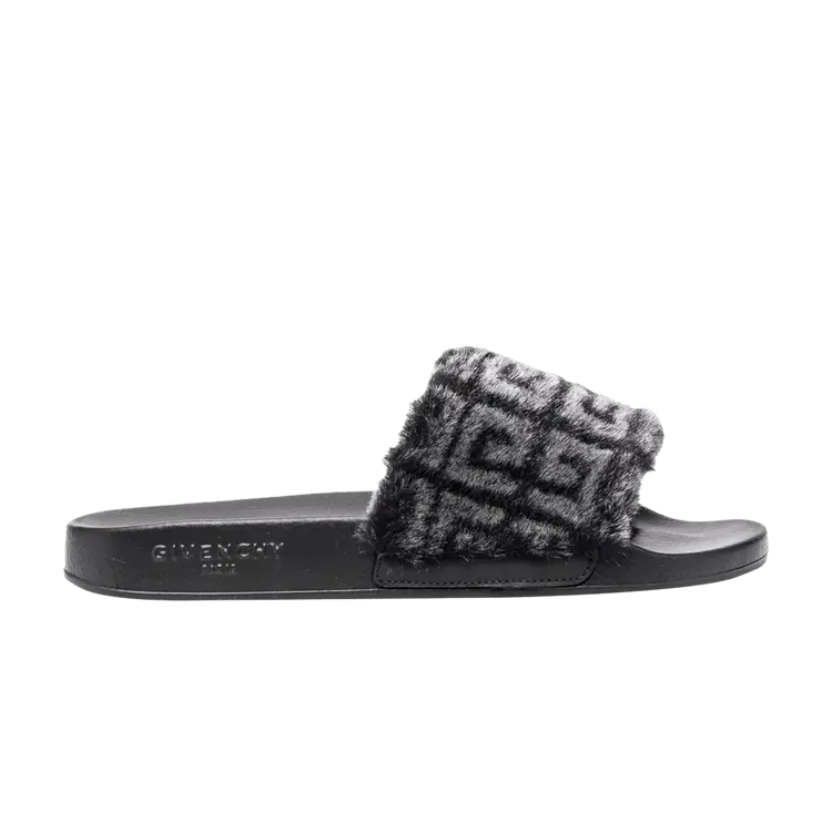 Кроссовки Givenchy Slide '4G - Black Fur', черный
Кроссовки Givenchy Slide '4G - Black Fur', черный