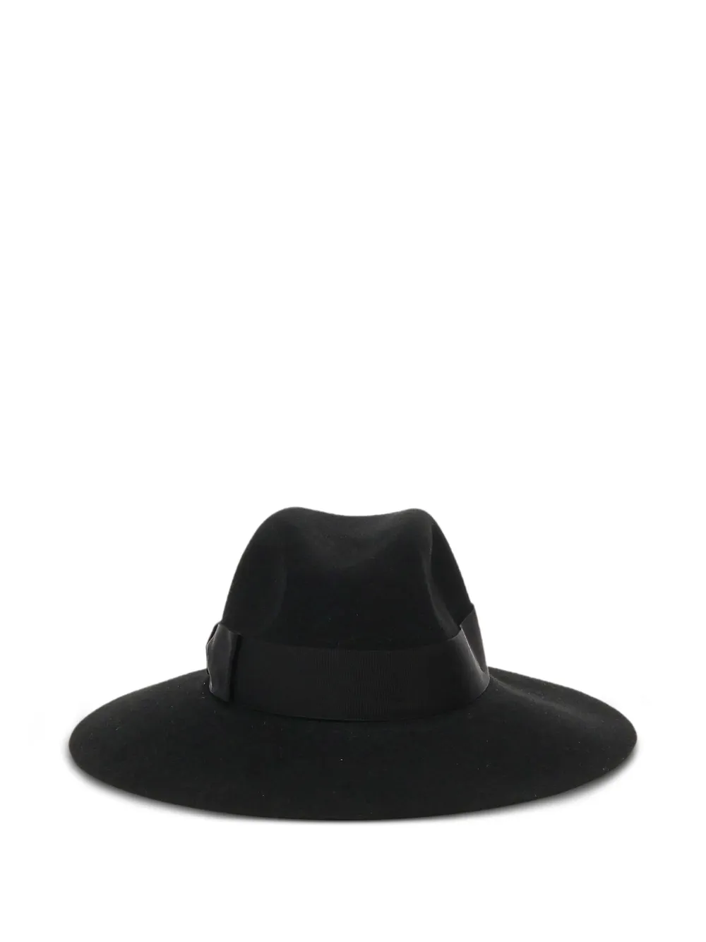 Детализированная фетровая шляпа Borsalino, черный 
Детализированная фетровая шляпа Borsalino, черный
