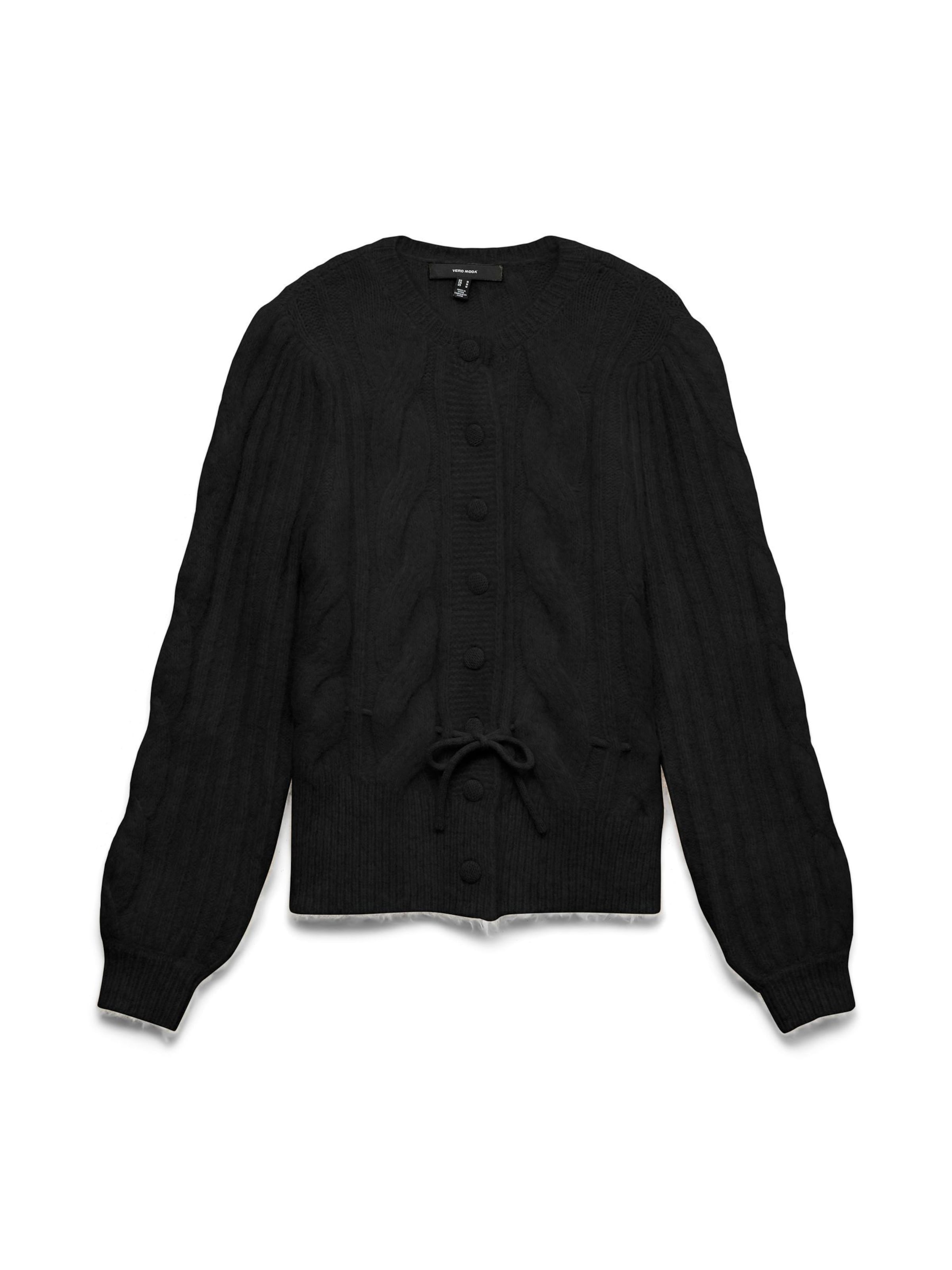 VERO MODA Кардиган 'VMLISA' вязаный черный
VERO MODA Кардиган 'VMLISA' вязаный черный