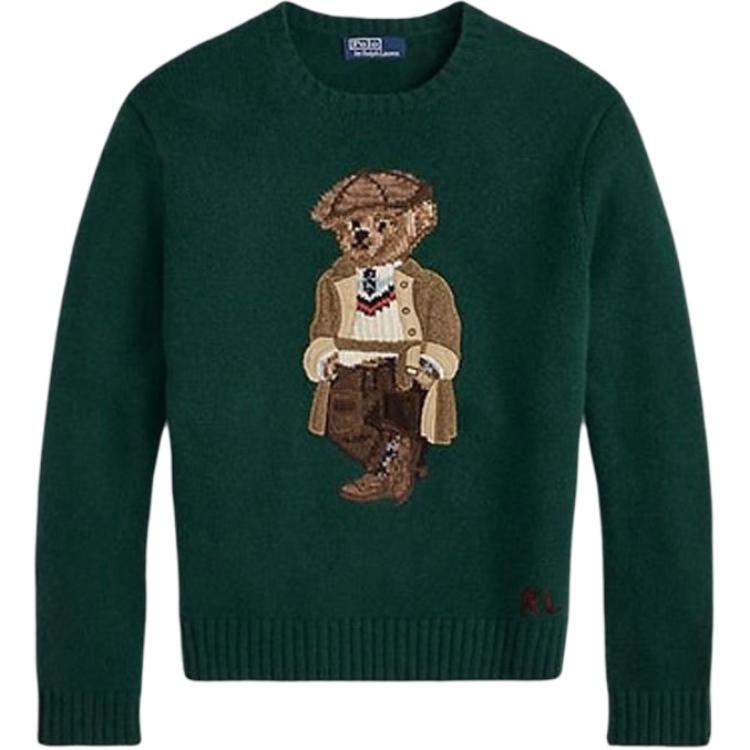 Шерстяной свитер Polo Ralph Lauren, темный зеленый
Шерстяной свитер Polo Ralph Lauren, темный зеленый