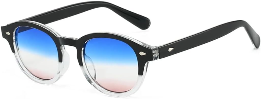 Мужские солнцезащитные очки в стиле ретро с овальными заклепками, защита от УФ-излучения UV400, модные панк-очки, женские солнцезащитные очки с прозрачным градиентом SZVVBKK, Black Blue Pink
Мужские солнцезащитные очки в стиле ретро с овальными заклепками, защита от УФ-излучения UV400, модные панк-очки, женские солнцезащитные очки с прозрачным градиентом SZVVBKK, Black Blue Pink