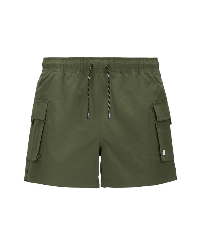 Зеленые нейлоновые боксерские шорты K-Way, зеленый
Зеленые нейлоновые боксерские шорты K-Way, зеленый