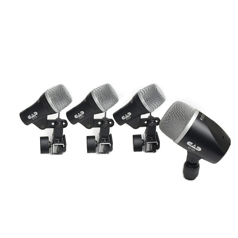Комплект микрофонов CAD Stage4 4pc Drum Microphone Pack
Комплект микрофонов CAD Stage4 4pc Drum Microphone Pack