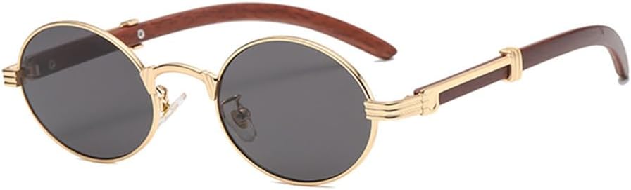 Ретро-стиль, металлические солнцезащитные очки для женщин, круглые, мужские, золотистая, маленькая оправа, овальные, для мужчин, с защитой от УФ-излучения UV400 VFDHN, Gold With Black
Ретро-стиль, металлические солнцезащитные очки для женщин, круглые, мужские, золотистая, маленькая оправа, овальные, для мужчин, с защитой от УФ-излучения UV400 VFDHN, Gold With Black