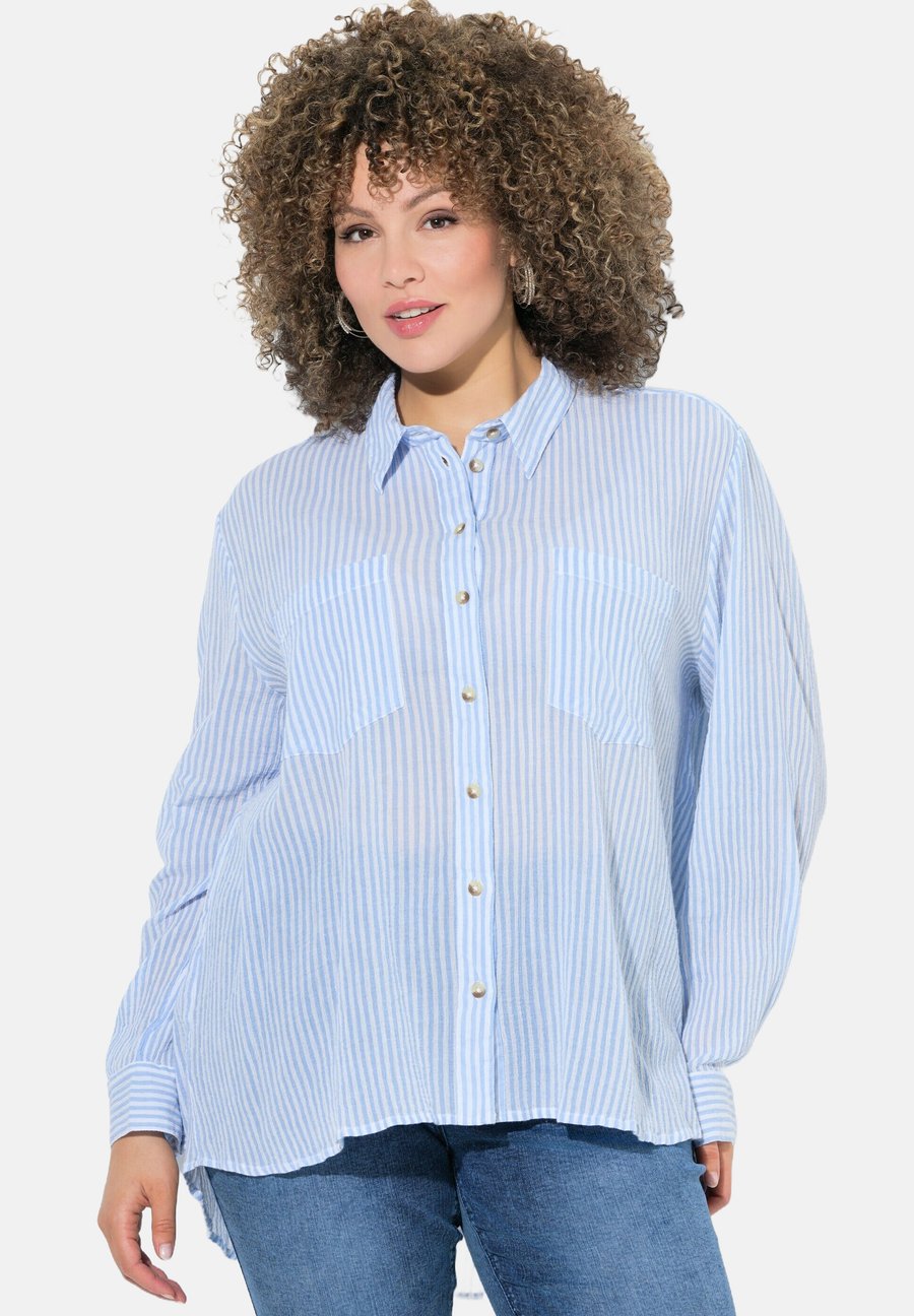 Блуза Ulla Popken STRIPED , Light Blue
Блуза Ulla Popken STRIPED , Light Blue
