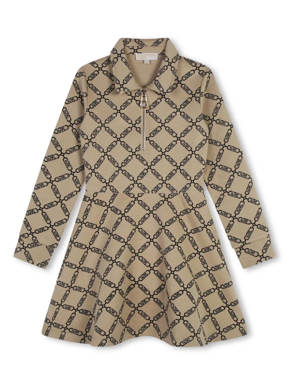 Платье с длинными рукавами и логотипом Michael Kors Kids, нейтральный
Платье с длинными рукавами и логотипом Michael Kors Kids, нейтральный