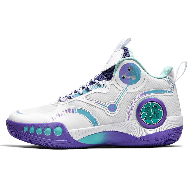 GQWE Антискользящие и износостойкие дышащие баскетбольные кроссовки унисекс бело-фиолетовые, цвет White Purple
GQWE Антискользящие и износостойкие дышащие баскетбольные кроссовки унисекс бело-фиолетовые, цвет White Purple