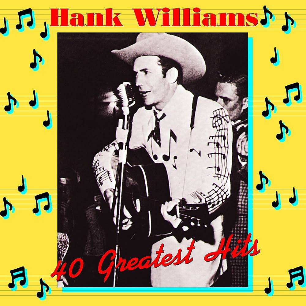 Виниловая пластинка Hank Williams - 40 Greatest Hits 
Виниловая пластинка Hank Williams - 40 Greatest Hits