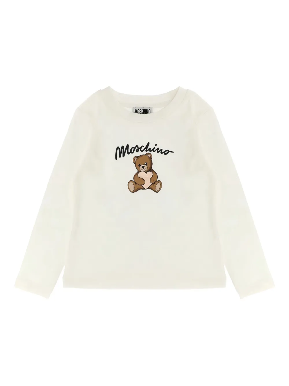 Топ с логотипом Teddy Moschino Kids, белый
Топ с логотипом Teddy Moschino Kids, белый
