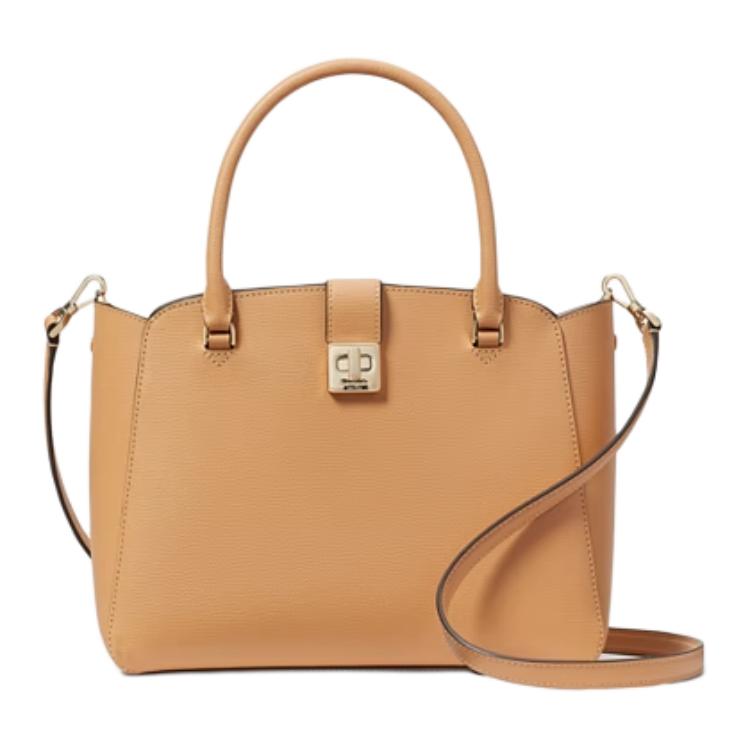 Kate Spade Кожаная сумка через плечо, коричневая, модель Crossbody Bag
Kate Spade Кожаная сумка через плечо, коричневая, модель Crossbody Bag