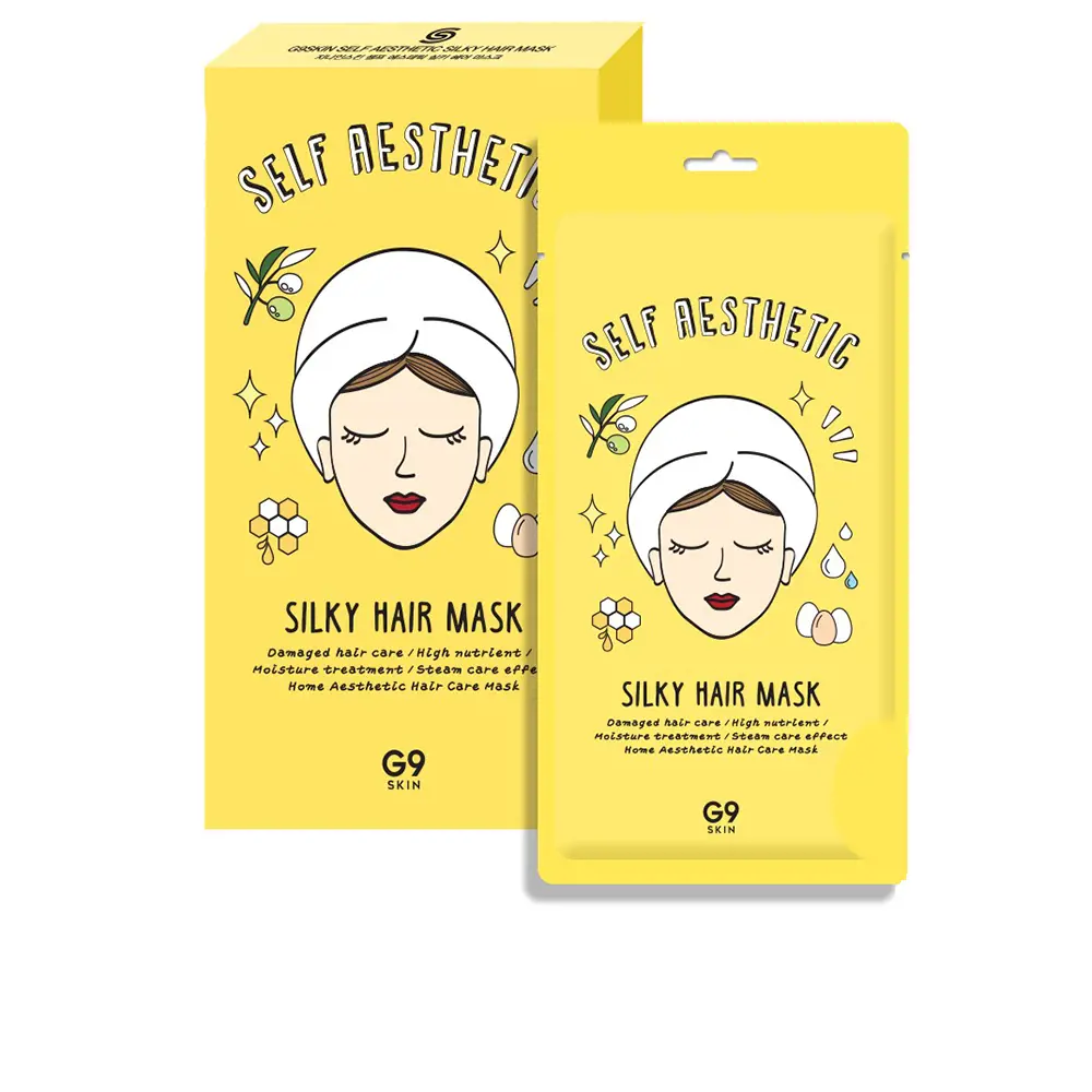 Маска для волос Self aesthetic silky hair mask G9 Skin, 12 мл.
Маска для волос Self aesthetic silky hair mask G9 Skin, 12 мл.