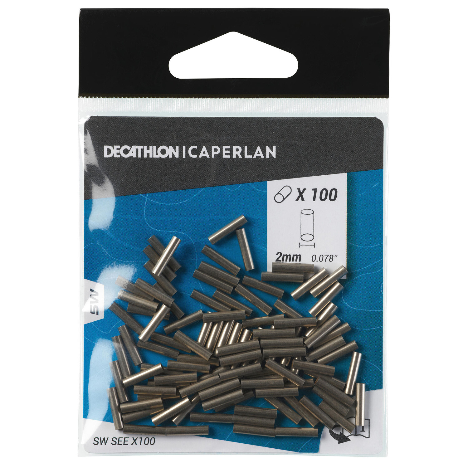 Втулки SW SEE 2,0 мм 100 шт. CAPERLAN 
Втулки SW SEE 2,0 мм 100 шт. CAPERLAN