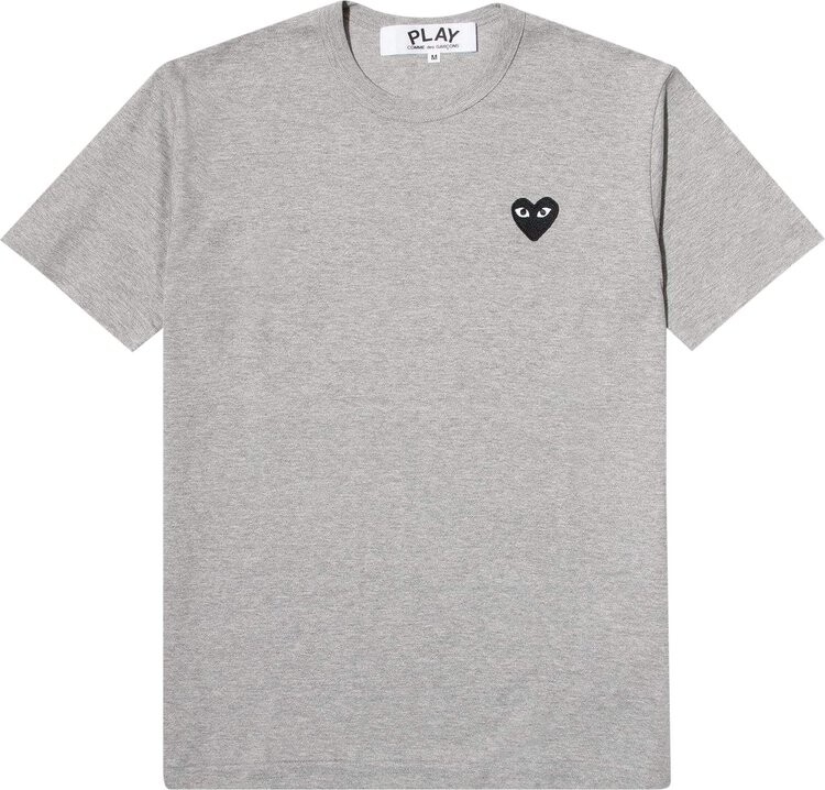 Футболка Comme des Garçons Short-Sleeve Play T-Shirt With Black Heart 'Grey', серый
Футболка Comme des Garçons Short-Sleeve Play T-Shirt With Black Heart 'Grey', серый
