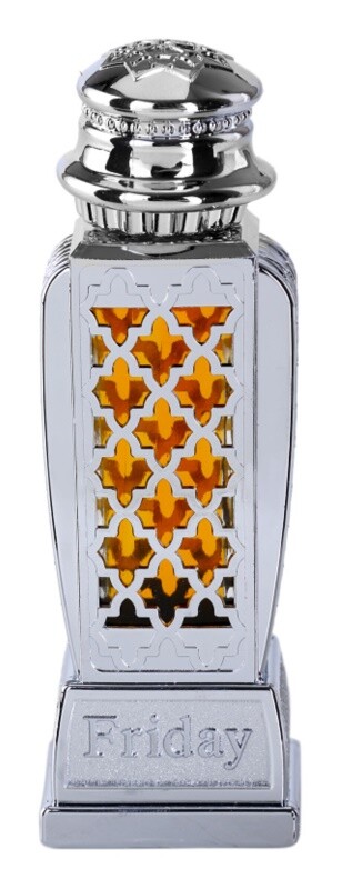 Парфюмерная вода Al Haramain Friday, 15 мл
Парфюмерная вода Al Haramain Friday, 15 мл