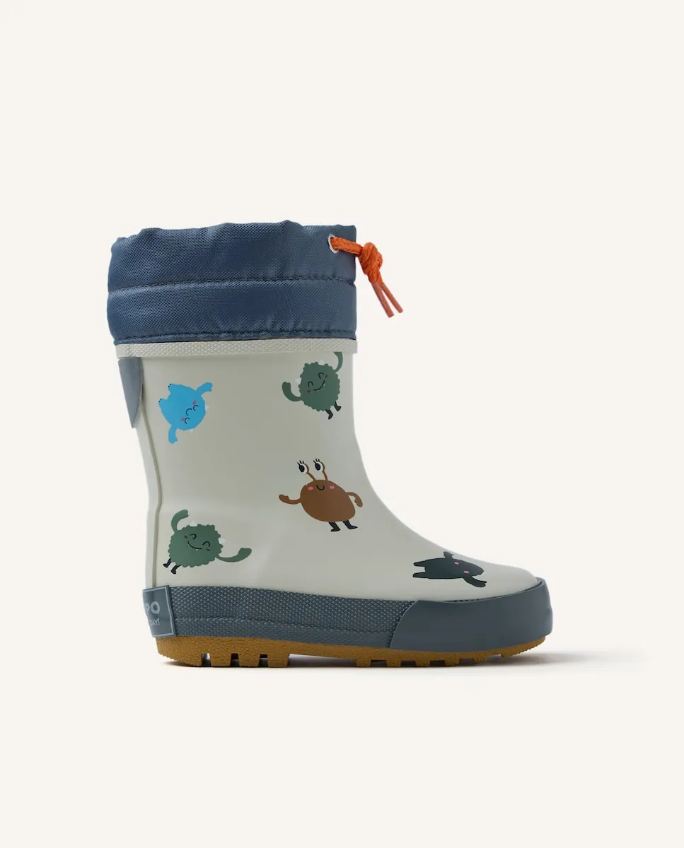 Детские резиновые сапоги с регулируемым воротником и съемной стелькой Gioseppo, серый
Детские резиновые сапоги с регулируемым воротником и съемной стелькой Gioseppo, серый