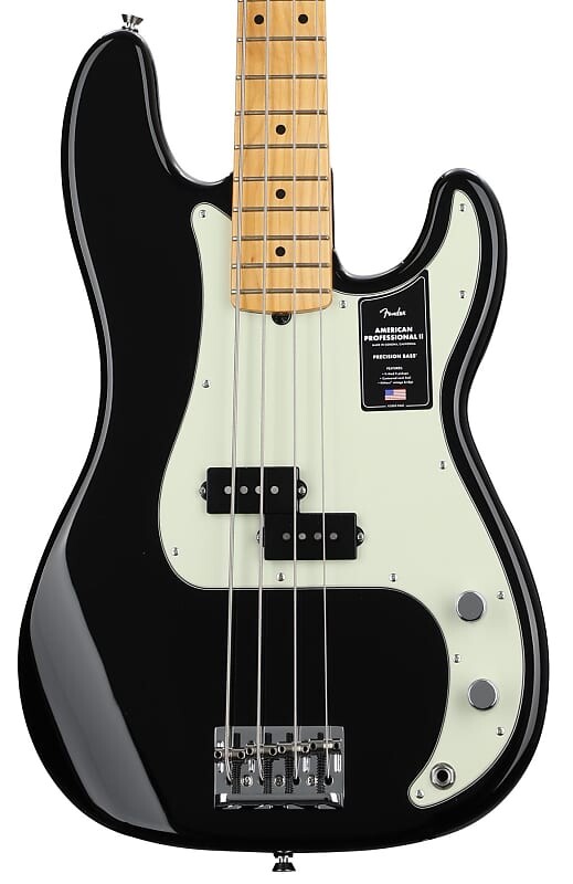 Fender American Professional II Precision Bass — черный с кленовой накладкой 0193932706
Fender American Professional II Precision Bass — черный с кленовой накладкой 0193932706