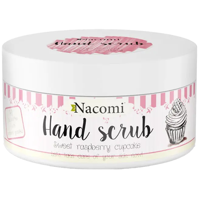 Nacomi Sweet Raspberry Cupcake натуральный скраб для рук с ароматом малины, 100 мл
Nacomi Sweet Raspberry Cupcake натуральный скраб для рук с ароматом малины, 100 мл