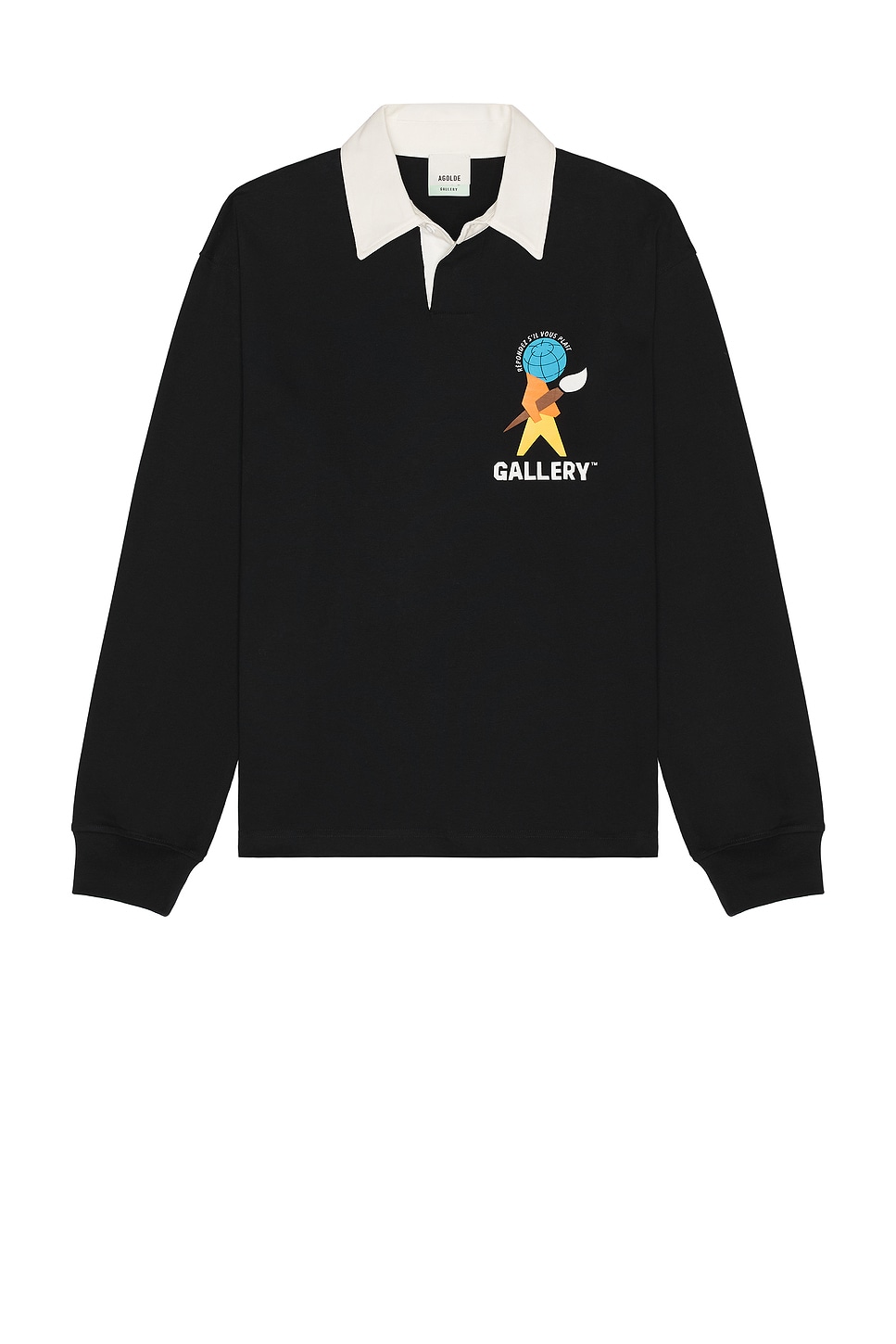 Топ x RSVP Gallery Rugby Agolde, Black
Топ x RSVP Gallery Rugby Agolde, Black