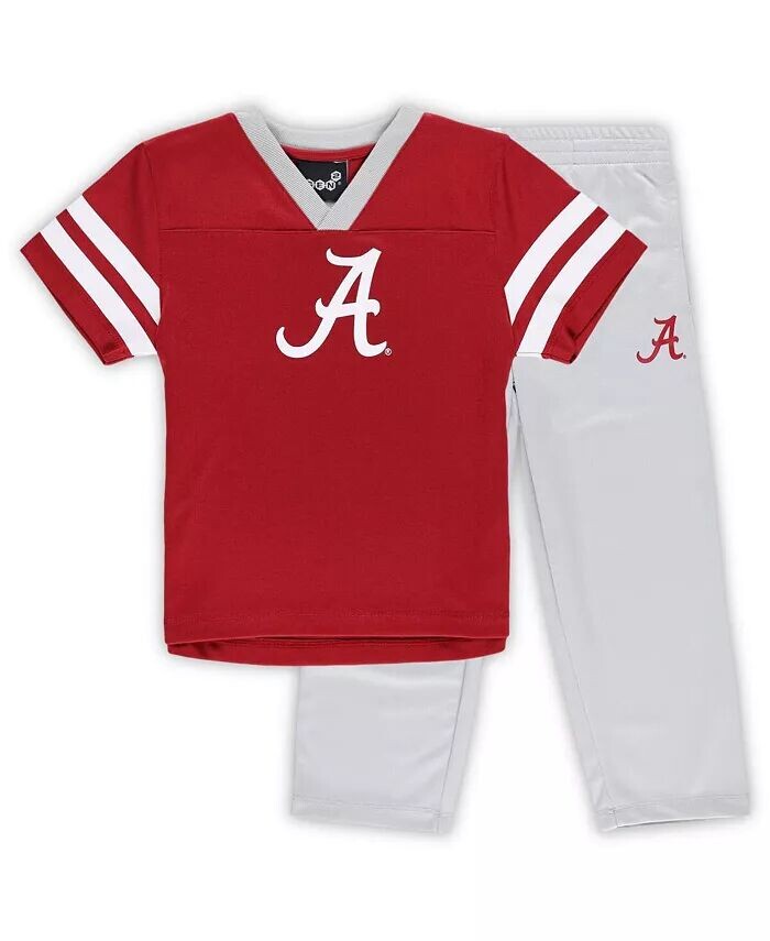 Комплект из джерси и брюк красного цвета Alabama Crimson Tide Red Zone для мальчиков и девочек для малышей, темно-серый Outerstuff, красный
Комплект из джерси и брюк красного цвета Alabama Crimson Tide Red Zone для мальчиков и девочек для малышей, темно-серый Outerstuff, красный